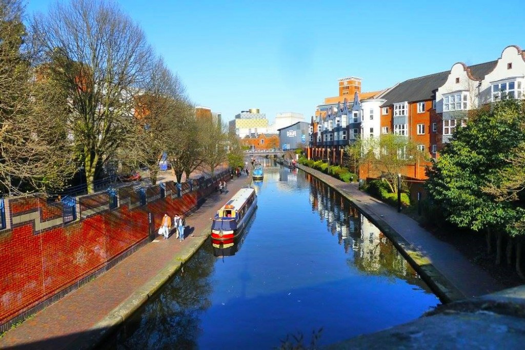 "Pequeña Ámsterdam de Birmingham. Foto D. V.