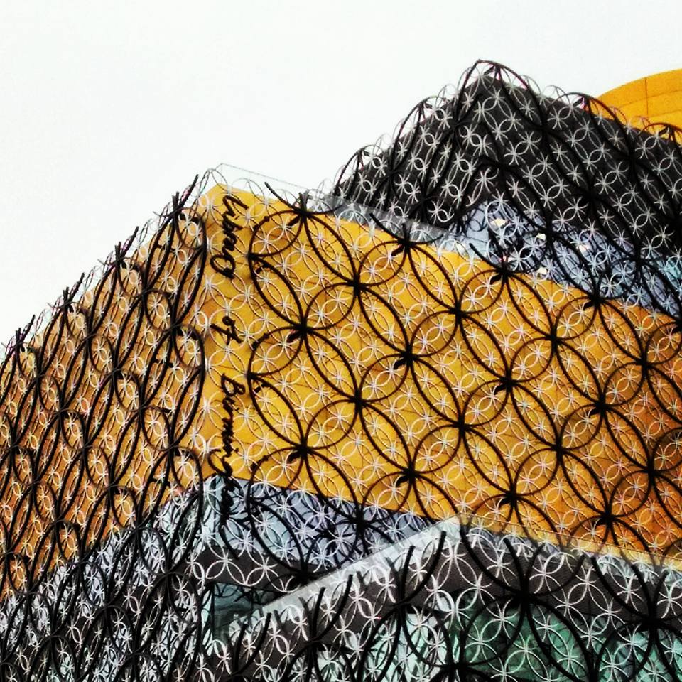 Detalle del revestimiento de la New Library of Birmingham. Foto D. V.